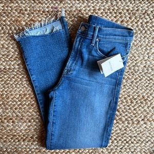 Mother The Insider Crop Fray 29 NWT High Rise
